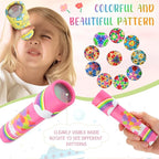 15 Pcs Classic Kaleidoscopes Kids Birthday Party Favor Old Fashioned Vintage Educational Toys Stocking Stuffers Goodie Bag Fillers for Classroom School Return Gifts Carnival Prizes (Cute Style)
