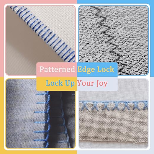 4 PCS 4mm Edge Lock Seam Guide, Mini Sewing Finger Ruler for Hand Sewing, DIY Sewing Kit Tool, Sewing Needle Gauge Measuring Guide, 4 Color