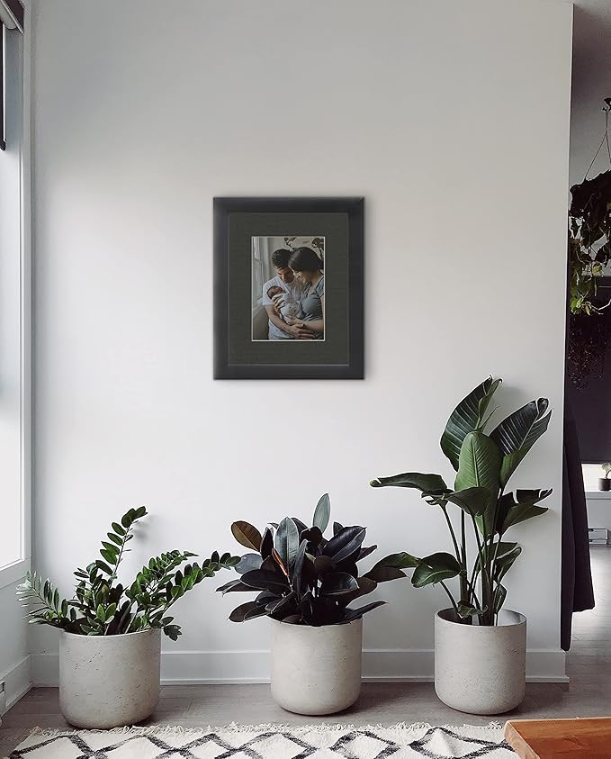 Craig Frames B404 Pre-cut Mat Board for 16x24 Print, 20x30, Textured Black