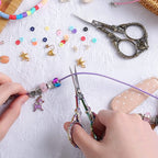 Crochet Scissors –Professional Grade Shears for sewing,Craft, Artwork, Crochet,trimming,Needlework,Yarn, Handicraft DIY Tool,Thread,Beauty Hair,4.5in