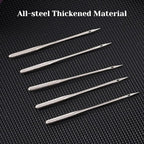 50 PCS Universal Sewing Machine Needles Size 90/14 Heavy Duty Regular Point Machine Needles Quilting Embroidery Machine Needle Compatible with Singer Brother Janome