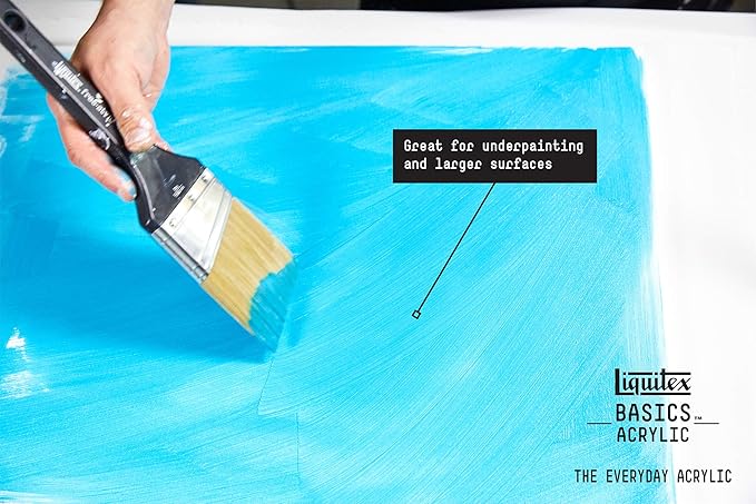 Liquitex BASICS Acrylic Paint, 118ml (4-oz) Tube, Transparent Red