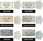 CSY art gallery Metallic -Pearlescent-Glitter Acrylic Ink -Shining Calligraphy Paint -Silver, Rose Gold Rich Pigments Perfect for Artists, Canvas, Rocks, Wood, Fabric, Ceramic (Galaxy Starlight Set)