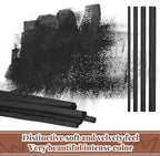 Gueevin 60 Pcs Willow Charcoal Sticks, Willow Charcoal, Artists, Beginners, Students, Perfect for Sketching, Drawing, Shading, and Fine Art Christmas Gifts for Art (2-4mm，4-5mm，5-7mm，7-9mm)