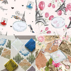 PATIKIL Acrylic Stamp Block, 1 Pack Clear Stamping Block with Grid Line Decorative Mounting Blocks Set Rectangle for Scrapbooking DIY Crafts Card Making