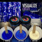 Eye Candy Pigments Premium Purple Mica Powder - Aztec Purple (25gr) - for Epoxy, Resin, Soap, Paint, Woodworking, Acrylic Pouring, Bath Bombs, Fishing Lures - DIY Arts and Crafts Additive