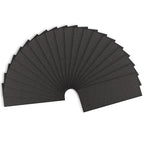 Sandpaper 320 Grit, Wet Dry Sanding Sheets 9 x 3.6 Inch for Wood Furniture Finishing, Metal Sanding and Automotive Polishing, 21-Sheet