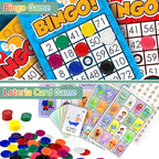 Coopay 2000 Pieces 10 Colors Plastic Poker Chips, 1 Inch Bingo Chips Bulk Learning Counters Disks Poker Card Game, Counting Markers for Math Practice, Game Tokens and Teaching Rewards, 25 mm