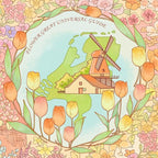 MOMIBOOK Puzzles for Adults 1300 Pieces Jigsaw Puzzles of Flower Great Universal Guide, Painting Image World Map Challenging Hard Impossible Puzzle Unique Funny Party Christmas Birthday Gifts