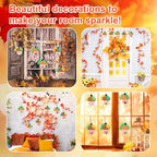 Fennoral 12 Pack Fall Crafts for Kids Make You Hazelnut Foam Stickers DIY Autumn Art and Craft for Boys Girls Party Supply Art Activities Birthday Gifts Fall Thanksgiving Decoration