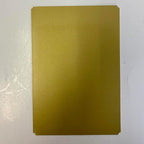 Blank Metal Plates for Laser Engraving - 4 Pack | Aluminum Sheets 0.020" Thick | CO2, Diode, Fiber Laser Compatible | Multiple Sizes & Colors (Gold (engraves black), 1x4.25 inch)