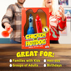 Herd Mentality & Chicken vs Hotdog Bundle | Funny Family Party Games for Adults, Teens & Kids | Easy-to-Learn Board Games for Game Night, 2–8+ Players