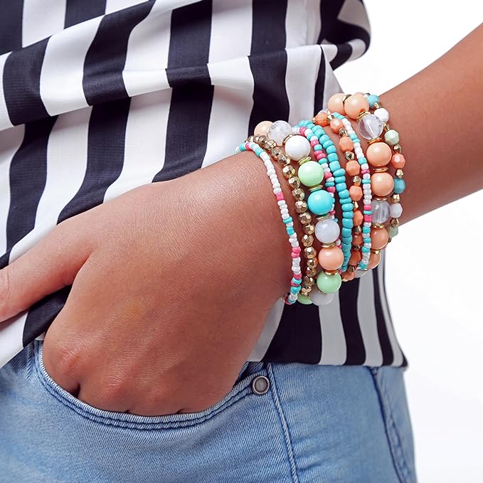 The Beadsmith Opelon Stretch Cord – Elastic Beading Fiber, Black, 1.2 mm Diameter, 25 Meters (82 ft) Spool