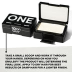 THESALONGUY ONE Hair Clay for Men - 3-in-1 Styling Cream, Clay, and Hair Pomade for Men - Ultra Versatile, Clean Scent, Matte Finish - (3.5 oz)