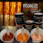 Eye Candy Pigments Premium Orange Mica Powder - Kaki (25gr) - for Epoxy, Resin, Soap, Paint, Woodworking, Acrylic Pouring, Bath Bombs, Fishing Lures - DIY Arts and Crafts Additive