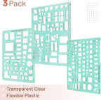 Mr. Pen- House Plan, 3 Pack, Green, Interior Design and Furniture Templates, Drafting Tools and Ruler Shapes for Architecture, Drafting Tools, Architecture Supplies, Drafting Templates