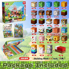 200PCS Magnetic Blocks - Forest Magnetic Building Blocks, Stacking Magnets for Kids, Strong Magnets, Sensory Toy for STEM Learning Toys for Kids 3+ Boys and Girls Christmas Birthday Creative Gifts