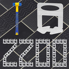 2200 Pcs Tile Leveling System Clips 1/8" (3.0mm) for Ceramic Tile and Stone Installation - DIY Tile Leveler Spacers Kit for Perfect Alignment(2200, 1/8)