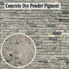 GOODTAKE Concrete Pigment, Dark Grey Iron Oxide Pigment Powder, Concrete Cement Dye Color Powder for Pastel Tile Paint Mortar Grout (Dark Grey, 8 oz)
