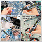 Soldering Iron Kit, Portable Corded Soldering Iron 95W 3S Fast Heating 212-842℉, Pre-set 3 Groups Temperature Portable Welding Tools for Metal Electric Repairs DIY (SL108)