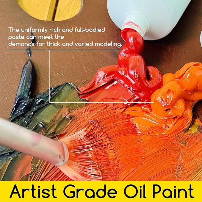 MEEDEN Artist Grade Oil Paint: Sweet Mint - 170ml/5.7oz Tube - Professional Art Paints for Canvas Painting