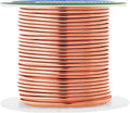 Mandala Crafts 16 Gauge Anodized Aluminum Craft Wire for Jewelry Making - 100 FT Colored Flexible Copper Tone Wire - Bendable for Bonsai Armature Crafting Sculpting
