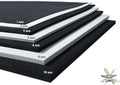 Shape Retention EVA Cosplay Foam 4mm (1mm-10mm) 14x39 inch White or Black High Density EVA Foam Sheets. Premium 85 kg/m3 Heat Shape Material for DIY Convention or Halloween Costumes by The Foamory