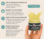Eye Candy Beige Pigment Paste Sand Yellow (2 oz/RAL 1002) | Epoxy, Resin Art Paste |Highly Pigmented |Resin Art | Woodworking