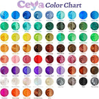 Ceya Mica Powder, 5.3oz/ 150g Palace Blue Pearlescent Effect Colorant Pigment Powder for Epoxy Resin, Tumblers, Slime Bath Bomb, Soap Dye, Slime, Candle, Resin Crafting, Paint, Jewelry, Nail Polish