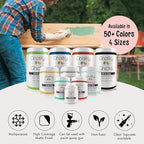 Chalky Chicks All-in-One Chalk Paint for Furniture or Cabinet - 4 Fl Oz - Matte Finish Sweet 16 (Pink) for Metal, Wood Furniture Paint - No Sanding All-in-One for Home Decor & Crafts, USA Made
