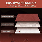 150pcs 400 Grit Sanding Discs, 5-Inch 8-Hole Sandpaper, for Woodworking or Automotive