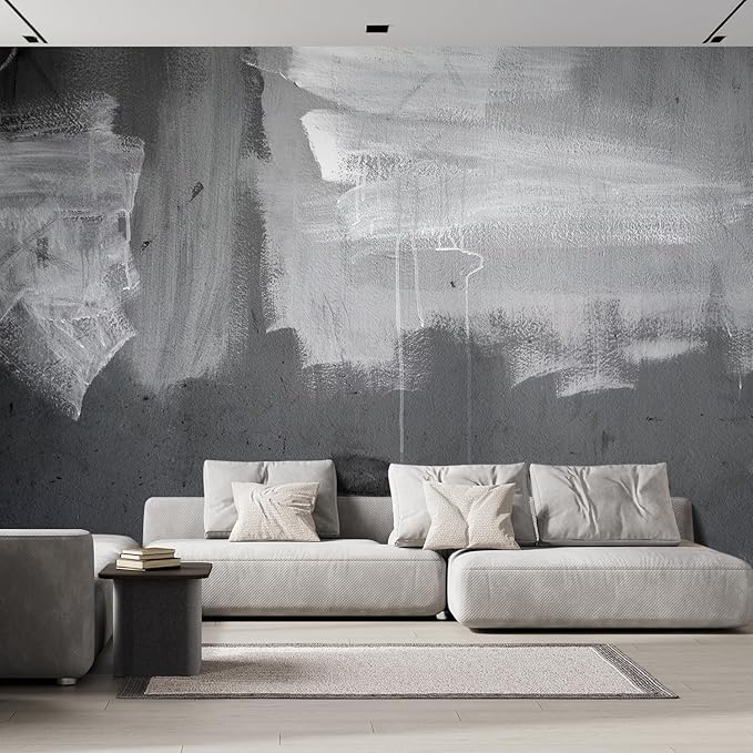 wall26 Wall Sticker/Wall Mural Metal Background, Not Peel and Stick, Non-Woven Wallpaper Decorative for Bedroom, Living Room, Office - 108x144 inches