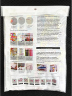 Xinpinzhou Seaside Landscape 11ct Cross Stitch Kits, 11 CT Funny Pre Printed Counted Stamped Cross Stitch Embroidery Needlepoint Patterns Kits for Beginners Adults Crossstitch 40x40 cm