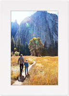 5x7 Mat for 8.5x11 Frame - Precut Mat Board Acid-Free White 5x7 Photo Matte Made to Fit a 8.5x11 Picture Frame, Premium Matboard for Family Photos, Show Kits, Art, Picture Framing, Pack of 100 Mats