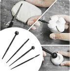 EIGTWEN 100ml Air Dry Clay Glaze and 29pcs Clay tools kit, Matte Clay Varnish Protects Clay from Surface Wear, Pottery Tools Can be Used for Stippling, Carving, Molding, and Shaping Clay Crafts(Matte)