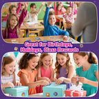 Sticker Maker 90 Refill Kit - Make Your Own 3D Stickers for Kids - DIY Arts and Crafts for Kids Ages 6-10 - Creative Craft Kits Gifts for Girls Boys Year Old Classroom Rewards