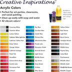 Creative Inspirations Acrylic Paint - Cobalt Blue - 120 mL Tube - Smooth & Creamy Consistency, Vibrant Pigmentation, Great Coverage for Artists - Clean Up with Soap & Water