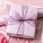 NESCCI Lavender Color Matte Wrapping Paper,Solid Color Pearly-Lustre Paper,Gift Wrapping Paper,Perfect for Wedding,Valentine's Day,Birthday, Christmas,Baby Shower,DIY Bouquet (17 Inches X 32.8 Feet)