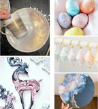 Alcohol Ink Set #4: Matched Color Combination of Alcohol Inks, 4 pcs. 0.51 fl oz (15 ml) Each