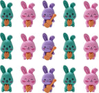 36 Pcs Pencil Eraser Set, 3D Cute Erasers for Kids, Children's Gifts, Party Favor, Classroom School Rewards (Rabbit)