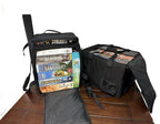 Ultimate Board Game Travel Bag – Durable Storage Case for Up to 10 Games, Water-Resistant, Adjustable Strap & Handles – Perfect for Game Nights, Conventions & Tournaments (Parent) (Charcoal Grey)