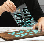 25 Pieces 4 mil Blank Stencil Material Mylar Template Sheets for Stencils, 12 x 12 inches