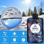 KISREL UV Resin 1000g，4 x 250g UV Resin Kit, Hard Type Crystal Clear Ultraviolet Curing UV Epoxy Resin for Craft Jewelry Making