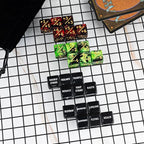 48 Pieces Abilities Keywords MTG Dice Counters Plus One Life Counter Dice Bulk Creature Stats Buff Tokens Dice Set for Magic The Gathering, MTG, Card Games Accessories
