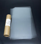 20PCS 4 Mil 12 X 24 Inch Clear Plastic Sheets, Blank Mylar Stencil Sheets,Clear Acetate Sheets for Cricut Crafts, Clear Plastic Sheets for Crafts and Cutting Machine