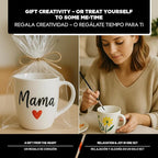 Ceramic and Porcelain Paint Set 6 x 1.52 fl oz - Metallic Magic – Dishwasher Safe – Perfect for Mug, Tile & Creative DIY Projects