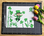 MEARCOOH Green Foam Sheets Crafts 9x12 Inch 2mm Eva Color Craft Foam Paper for Crafts Project Preschoolers Classroom Scrapbooking DIY Cosplay(10 Sheets)