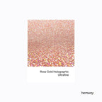 Hemway Polyurethane & Epoxy Resin Glitter for Arts, Crafts, Tumblers, Flooring, Woodwork, Decorating and Resin Projects 100g - Rose Gold Holographic