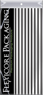 Flexicore Packaging Black Pin Stripe Print Gift Wrap Tissue Paper Size: 15 Inch X 20 Inch | Count: 50 Sheets | Color: Black Pin Stripe