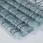 DKTIE Nature Pattern Rainbow Window Film Decorative Stained Glass Window Film Static Cling Films Easy Apply Removable Comes with Tools (U1747-rainbow, 35.4" x 118.1")
